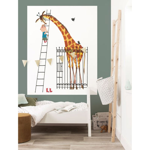 KEK Fotobehang Giant Giraffe, 142.5 x 180 cm